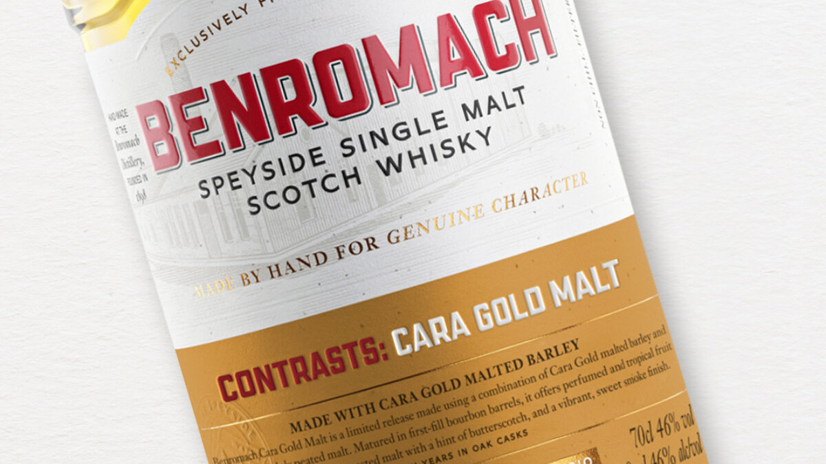 Whisky BENROMACH Cara Gold Malt 46% 70cl
