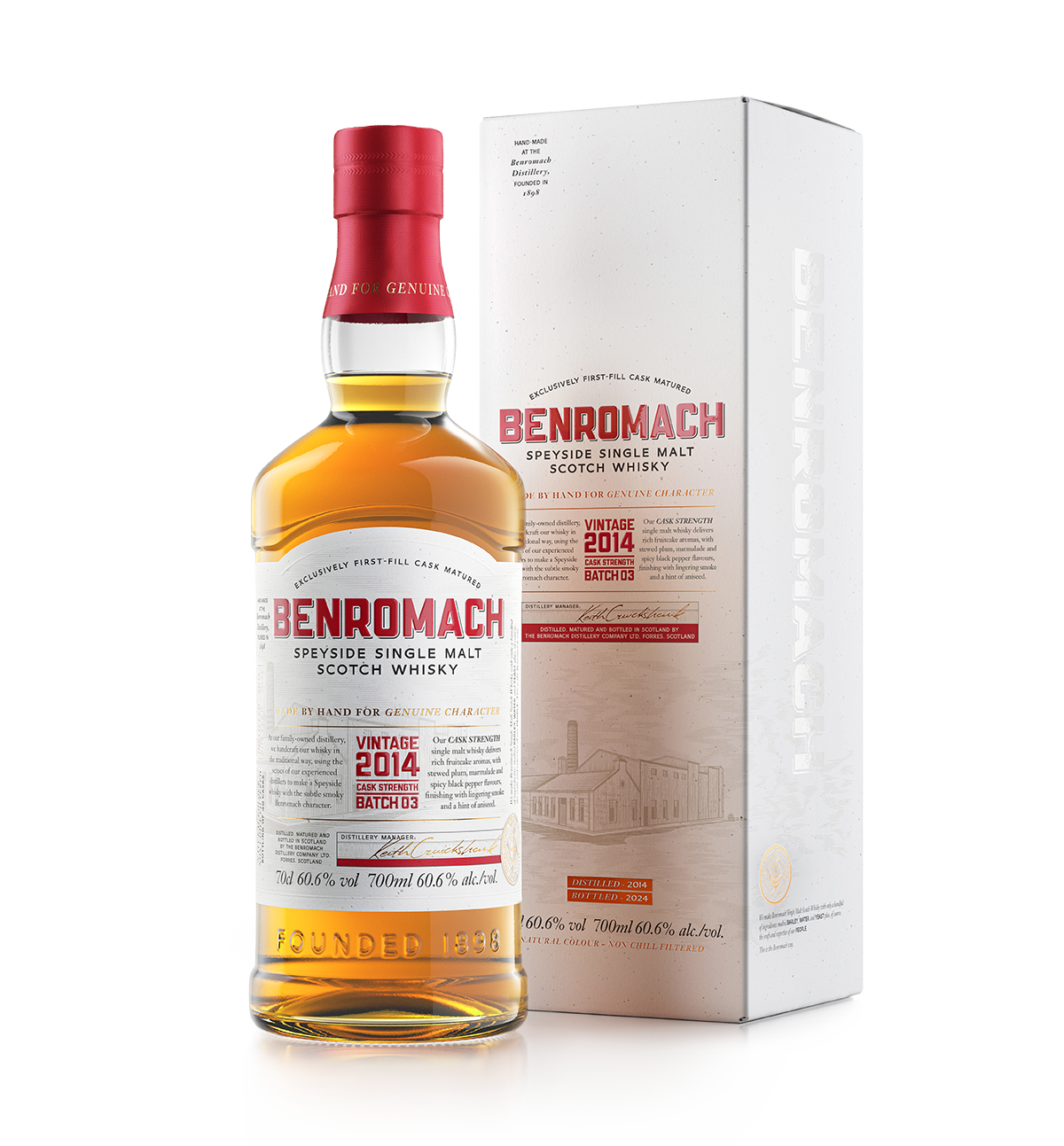 Benromach CSV 2014  B03 2024 - Bottle Carton LR